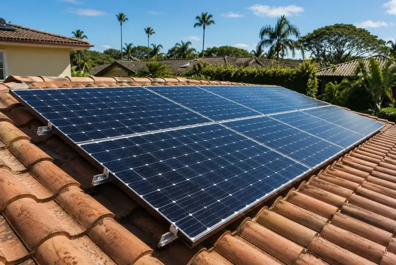 Installation de panneaux solaires à Génissac
